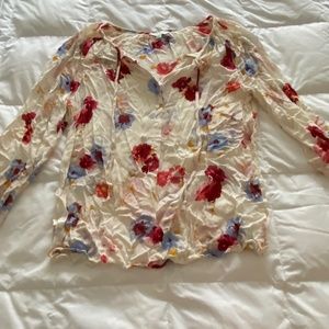 Lucky Brand Floral Blouse